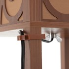 Торшер 19143/1 Е27 40Вт коричневый 26х26х159 см - фото 37919248