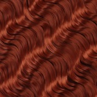 МЕРИДА Афролоконы, 60 см, 270 гр, цвет тёмно-рыжий HKB13 (Ариэль) - Фото 3