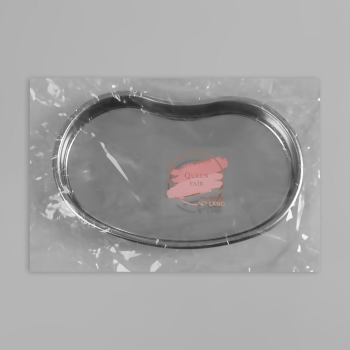 Лоток для маникюрных инструментов, нержавеющая сталь, 18,5 × 11 × 2 см, цвет серебристый 29348