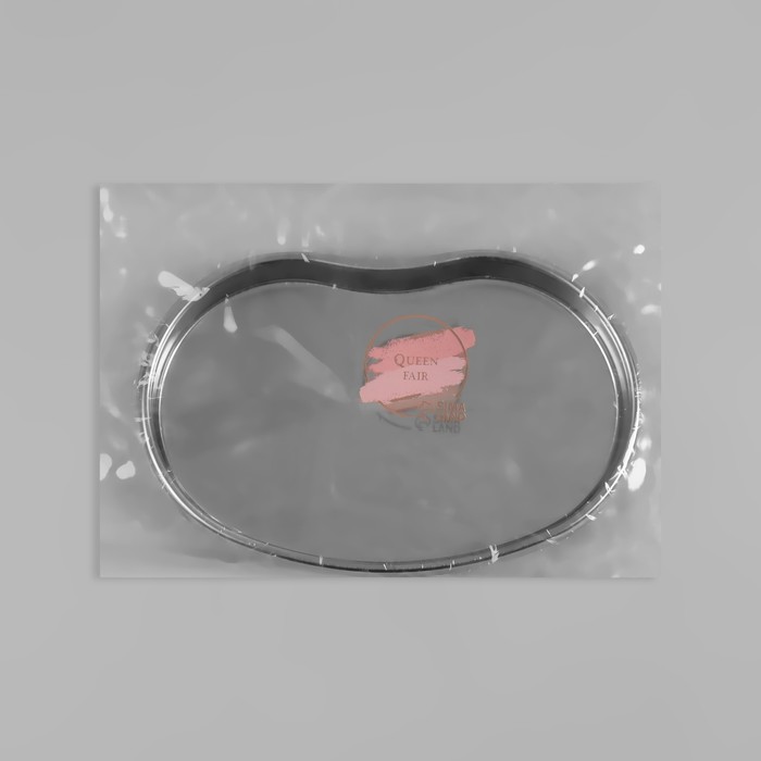 Лоток для маникюрных инструментов, нержавеющая сталь, 19,8 × 12,8 × 2,5 см, цвет серебристый 29349