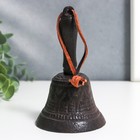 Колокол настольный чугун «Звонкий», 12×7×7 см - Фото 2