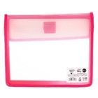 Папка для тетрадей А5, на липучке, пластик, «Минни Маус и единорог» - Фото 3