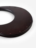 Ручки для сумки деревянные, d=18×14.5 / 9×10.5 см, 2 шт., коричневые - Фото 4