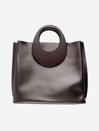 Ручки для сумки деревянные, d=18×14.5 / 9×10.5 см, 2 шт., коричневые - Фото 7