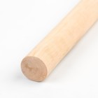 Палка-основа для макраме деревянная, без покрытия, d = 2,2 × 30 см - Фото 3
