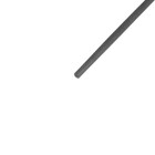 Напильник ТУНДРА, круглый, сталь У10, без рукоятки, d = 4 мм, №2, 150 мм - Фото 3