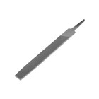 Напильник ТУНДРА, плоский, сталь У10, без рукоятки, №2, 150 мм - Фото 1