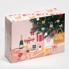 Коробка складная «New year», 22 × 30 × 10 см - Фото 3