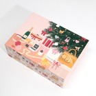 Коробка складная «New year», 22 × 30 × 10 см - Фото 6