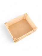 Подарочный ящик, 25×22×9 см, деревянный, цвет обожжённое дерево - фото 57960976