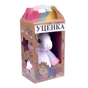 УЦЕНКА POMPOSHKI Мягкая игрушка единорожка , 21 см