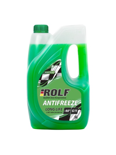 Антифриз Rolf G11 (-40), цвет зелёный, 5 кг 171649h
