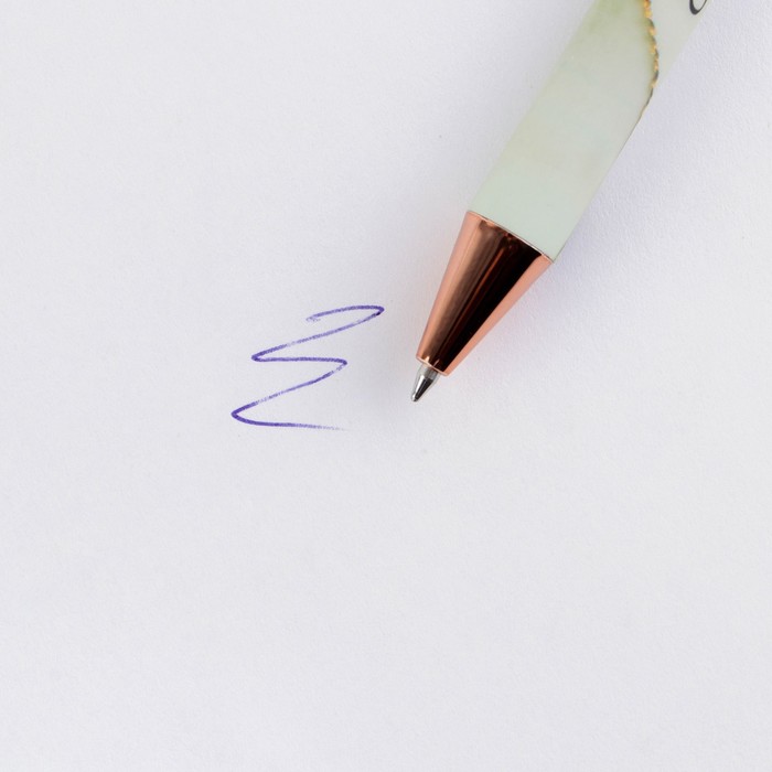 Набор«Золотому учителю», блокнот 125 листов и ручка пластик, синяя паста 0.7 мм - фото 1885400844