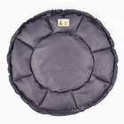 Лежанка для кошек и собак двусторонняя серая, 50-26х10 см - Фото 4