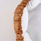 Лежанка для кошек и собак двусторонняя светло-коричневая, 50-30х12 см - Фото 6