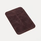 Картхолдер на телефон, кожа пулл-ап, цвет коричневый - Фото 2