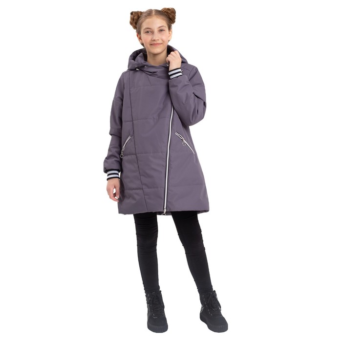 Пальто-парка для девочки, рост 158 см - Фото 1