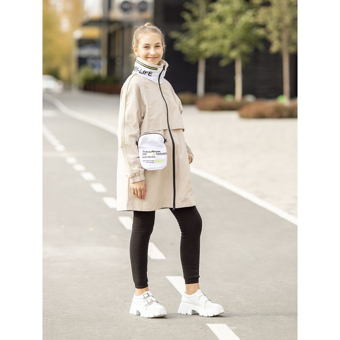 Плащ для девочки, рост 140 см - Фото 1