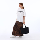 Сумка женская на молнии TEXTURA, средний размер, цвет чёрный - фото 25415964