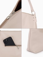 Сумка - мешок женская TEXTURA, на молнии, 32×11×32 см, бежевая - Фото 4