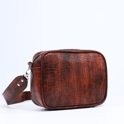 Сумка женская TEXTURA, маленький размер, цвет коричневый