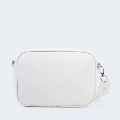 Сумка женская TEXTURA, маленький размер, цвет белый