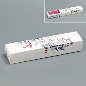 Коробка для конфет «Венок», 5 × 21 × 3.3 см