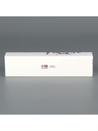 Коробка для конфет, кондитерская упаковка, 5 ячеек, «Венок», 5 х 21 х 3.3 см 7904547