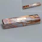 Коробка для конфет, кондитерская упаковка «Камень», 5 х 21 х 3.3 см - фото 320897398