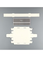 Коробка для конфет, кондитерская упаковка, 5 ячеек, «Для тебя!», 5 х 21 х 3.3 см 7904550