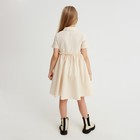 Платье для девочки с воротником KAFTAN, размер 36 (134-140), цвет молочный - Фото 3