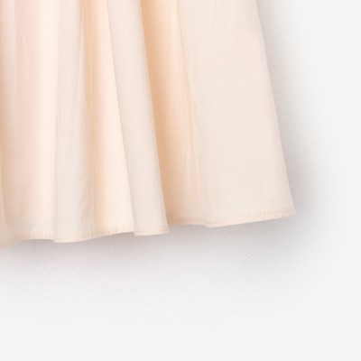 Платье для девочки KAFTAN: Summer cotton с воротником, цвет молочный, рост 134-140 см