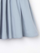 Платье для девочки KAFTAN: Summer cotton с воротником, серо-голубое, рост 110-116 см - Фото 8