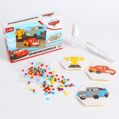 УЦЕНКА Аквамозаика с декорациями, Тачки