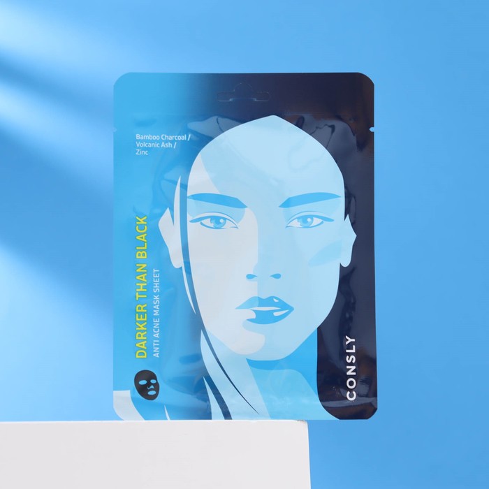 Тканевая маска Consly для проблемной кожи, 25мл - Фото 1