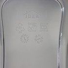 Ёмкость для сыпучих продуктов «Бест», 1 л, 9,5×19×9,5 см, прозрачная, крышка серая - Фото 7