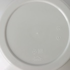 Кашпо для цветов на ножках «Флориан», 12 л (11 л), d=35 см, h=25.5 см, со вставкой, белый ротанг - Фото 6