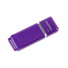 Флешка Smartbuy Quartz series Violet, 8 Гб, USB 2.0,чт до 25 Мб/с,зап до 15 Мб/с, фиолетовая - фото 10798843