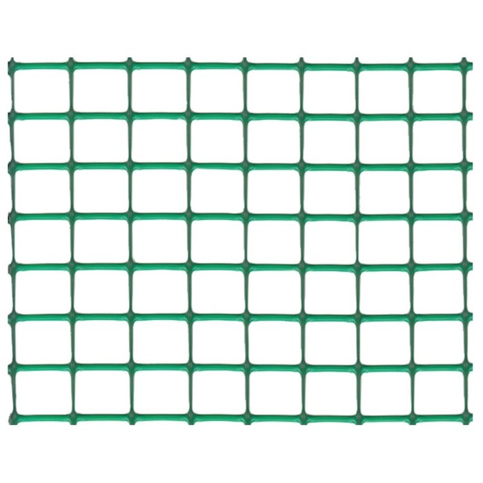 Сетка садовая для палисадника, 0.5 × 10 м, ячейка 24 × 24 мм, зелёная
