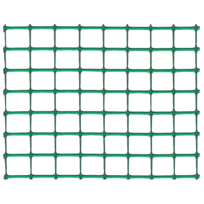 Сетка садовая для палисадника, 0.5 × 10 м, ячейка 24 × 24 мм, зелёная