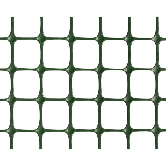 Сетка садовая, общестроительная, 2 × 20 м, ячейка 40 × 40 мм, цвет хаки