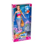 Кукла сказочная «Принцесса Русалка» с длинными волосами - Фото 3