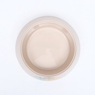 Миска для кошек «Мур-мяу», 300 мл, 14.5×14.5×4 см, пластик, бежевая - Фото 3