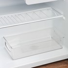 Контейнер для холодильника Berkana, 31,2×15,2×7,5 см, цвет прозрачный - фото 9068378