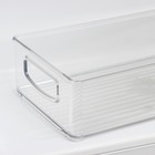 Контейнер для холодильника Berkana, 31,2×15,2×7,5 см, цвет прозрачный - фото 9068379