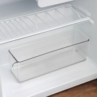 Контейнер для холодильника Mannaz, 32,9×9,6×10,2 см, цвет прозрачный - Фото 2