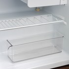 Контейнер для холодильника Mannaz, 32,9×9,6×10,2 см, цвет прозрачный - Фото 3