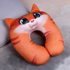 Подушка для путешествий антистресс «Котик» - фото 3876410