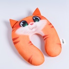 Подушка для путешествий антистресс «Котик» - фото 11956515