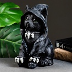Фигурка полистоун «Котик хиппи», чёрный, 26×12×16 см - Фото 5